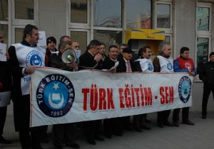 Kamu-Sen'den protesto eylemi